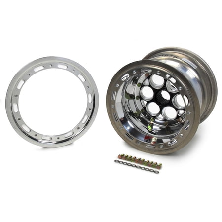 Weld Racing 10x8 27 Spline 3in BS w/ Beadlock Black