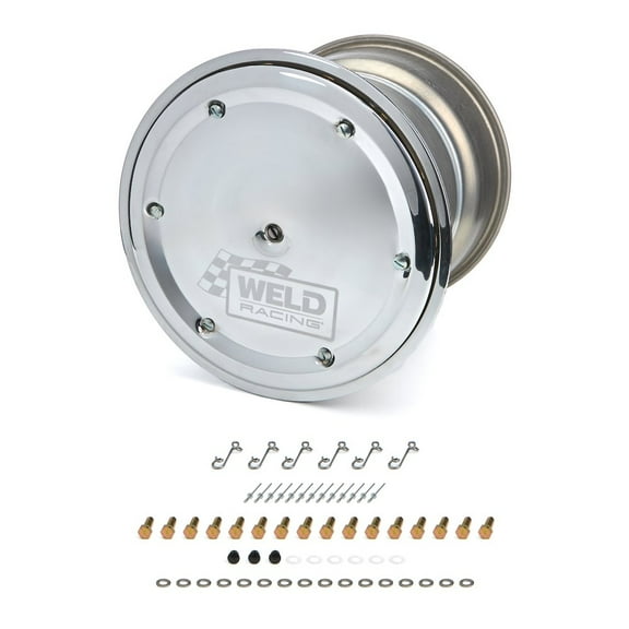 Weld Racing 15 X 14 Wide 5 XL 5in BS Bead-Loc 14.2 lbs w/Cvr