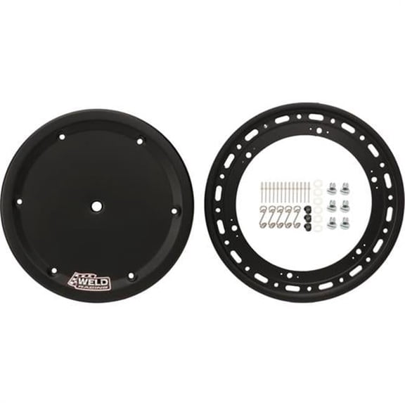 Weld Racing 15 in. 16 Hole Bead Lock Ring with 6-Hole Cover