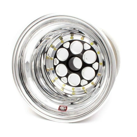 Weld Racing 15x15 6in BS Inner Bead Lock Black Center
