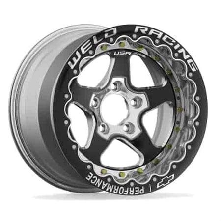 Weld Racing 88B-610SB-GM Chevrolet Performance Track Attack Rear Drag Wheel 2010