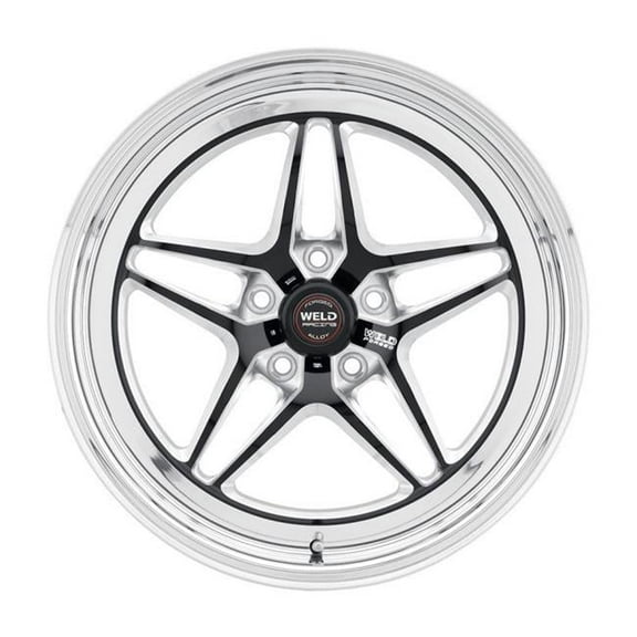 Weld Racing  17 x 10 in. 7.2 Bolt Pattern High Pad Aluminum Beadlock Wheel, Clear