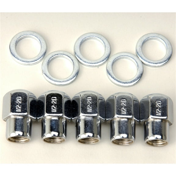 Weld Racing 601-1464 Weld Pro Drag Drag Lug Nuts; 5-7/16 in.; RH; Closed End