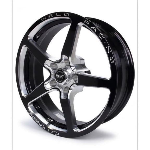 Weld Racing 88B-1806N-GM 18 x 6 in. Aluminium Star Front & Rear Wheel