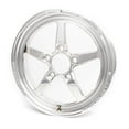 thumbnail image 1 of Weld Racing Aluma Star 15x3.5 1pc. Wheel 5x4.75 1.75 BS, 1 of 6