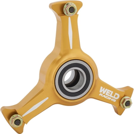 Weld Racing C8082-LT3 Micro Sprint/600 Ultra Gold Hub, 10 In, LT3