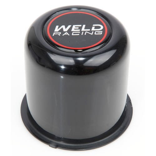 Weld Racing Center Cap - Push Thru. 3.16 OD Black