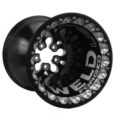 Weld Racing D1BPS616B5DB, 16 X 16 Ps1 Delta-1 Drag Wheel 5X4.75 Bc 5.0 Bs