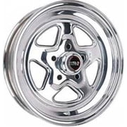 Weld Racing WEL96-54200 15 x 3.5 in. 5 x 4.5 in. Bolt Circle 1.375 in. Back Spacing 10.5 lbs Pro Star Polished Wheel