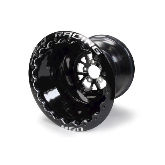 Weld Racing V-Series Drag Wheel Blk 16x16 5x4.75 5.0 BS