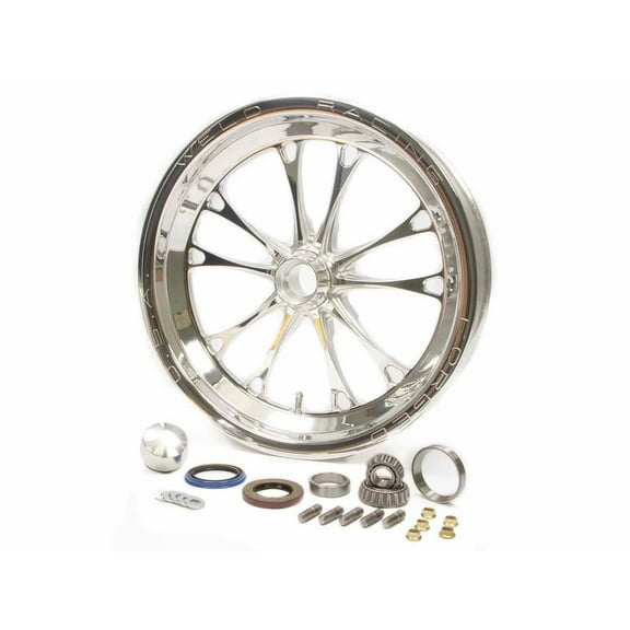 Weld Racing V-Series Frt Drag Wheel Pol 15x3.5 Strange Mount