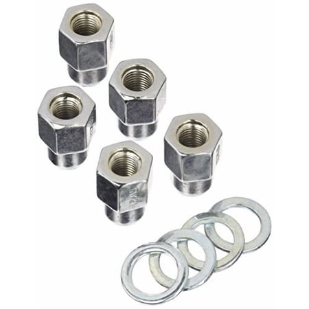 Weld Racing WEL601-1452 12 mm x 1.5 RH Open End with Washers Lug Nuts - Pack of 5