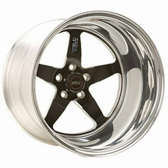 Weld Racing WEL71HB7050N22A 17 x 5 in. S71 Forged Anodized Wheels - Black