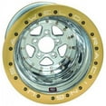 thumbnail image 1 of Weld Racing WEL88-512276CG 15 x 12 in. Polished 5 x 4.75 in. Bolt Pattern 3 in. Back Space Pro Drag Alumastar 2.0 Wheel, 1 of 1