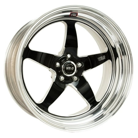Weld S71 17x9 / 5x4.5 BP / 6.2in. BS Black Wheel (High Pad) - Non-Beadlock - 71HB7090A62A