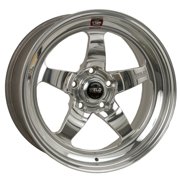 Weld S71 18x9 / 5x115mm BP / 6.1in. BS Polished Wheel (High Pad) - Non-Beadlock - 71HP8090W61A