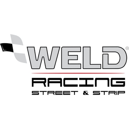 Weld S76 15x10.33 / 5x4.75 BP / 4.5in. BS Black Wheel (Medium Pad) - Black Single Beadlock MT