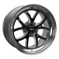 Weld S76 18x9.5 / 5x4.75 BP / 6.6in. BS Black Wheel (High Pad) - Non-Beadlock - 76HB8095B66A