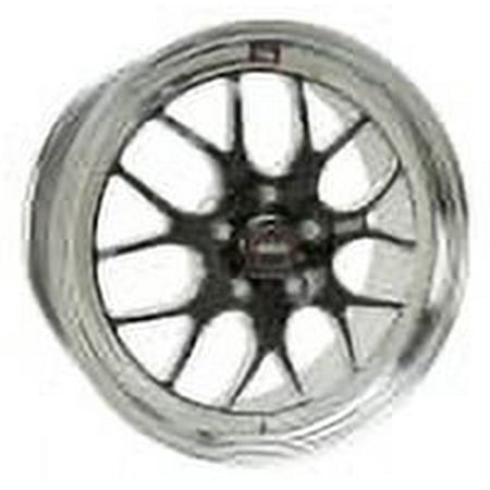 Weld S77 18x8 / 5x4.75 BP / 6.2in. BS Black Wheel (Medium Pad) - Non-Beadlock - 77MB8080B62A