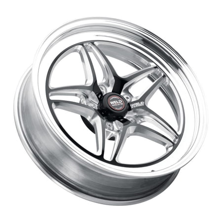 Weld S81 20x9 / 5x115 BP / 6.3in BS Black Wheel (High Pad) - Non-Beadlock - 81HB0090W63A