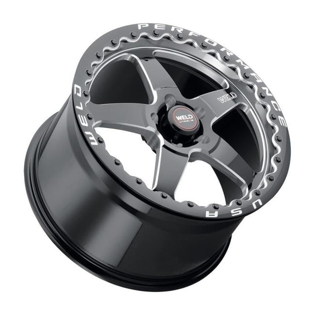 Weld Ventura Beadlock Wheels 17x10 5x115 Gloss Black
