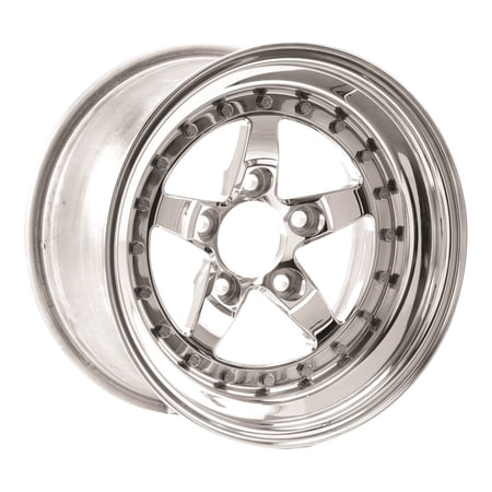 Weld Weldstar 15x8 / 5x4.75 BP / 5.5in BS Polished Wheel - Non-Beadlock - 791P-58280