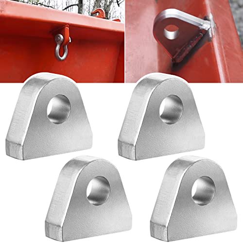 Weld on Shackle/Clevis Mounts 1" Thick Steel (Pack of 4)