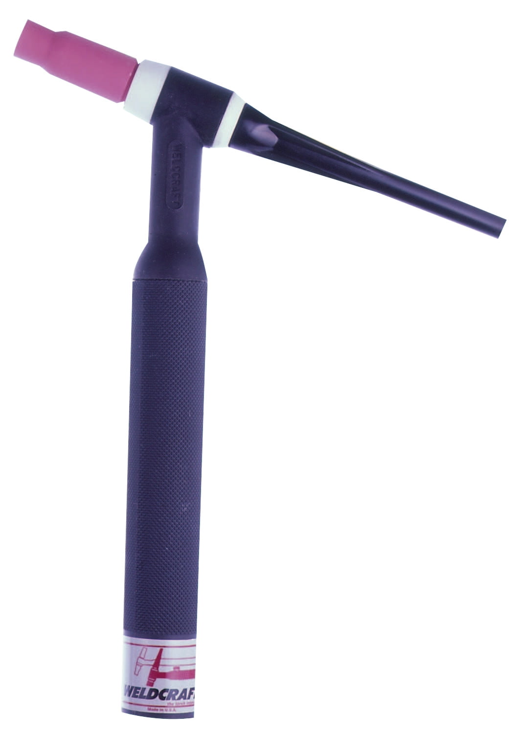 WeldCraft WP-18 Water Cooled Tig Torch Kit, Angled Head, Three-Piece 25 ft Vinyl Cable