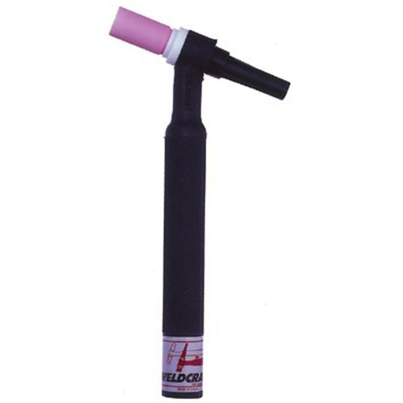 WeldCraft WP-20 Water Cooled Tig Torch Kit, Angled Head, 3/4 in Handle, 12.5 ft Cable - 1 EA (366-WP-20-12)