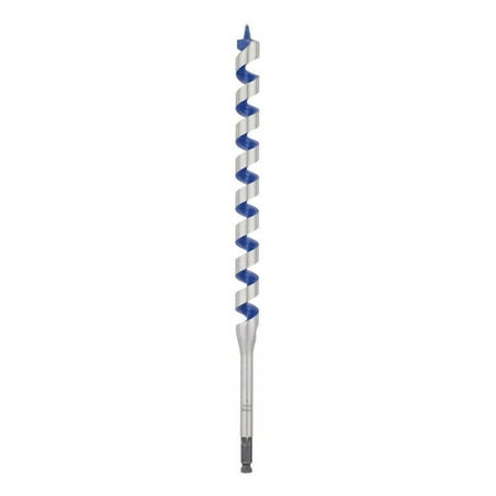 Irwin WeldTec 1 in. Dia. x 17 in. L Auger Bit 7/16 in. Quick-Change Hex Shank 1 pc.