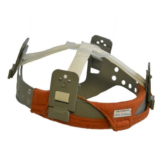 Weldas SWEATSOpad Brown Sweatband for Hard Hats and Safety Helmets - (2 Pack)