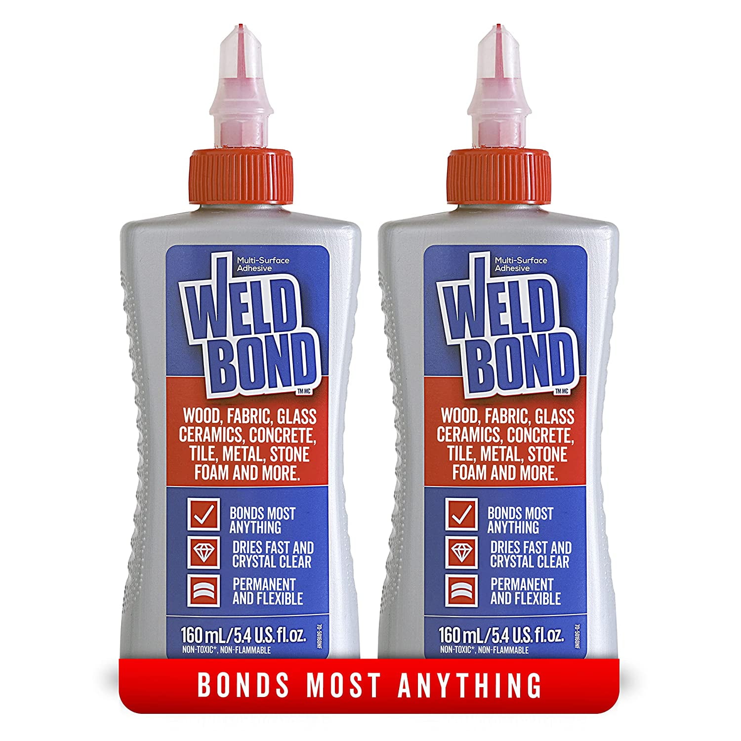 Weldbond Non-Toxic Multi-Surface Glue That Bonds Most Anything! Use as Wood Glue or for Glass Mosaic Ceramic Pottery Craft Tile Porcelaine Stone Jewelry Fabric Furniture & More. 5.