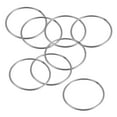 thumbnail image 1 of Welded O Ring, 80 x 3mm Strapping Round Rings Stainless Steel  8pcs, 1 of 5