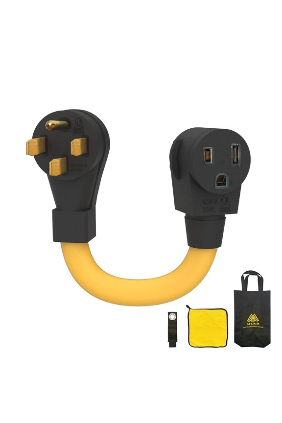 Welder Adapter Cord,NEMA 14-50P to 6-50R, 50Amp, 250V, for RV, for Welder