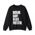 thumbnail image 1 of Welder Dad Welding Fathers Day Birthday Ideas Sweatshirt, Gifts, Crewneck, 1 of 4