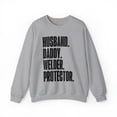 thumbnail image 1 of Welder Dad Welding Fathers Day Birthday Ideas Sweatshirt, Gifts, Crewneck, 1 of 4