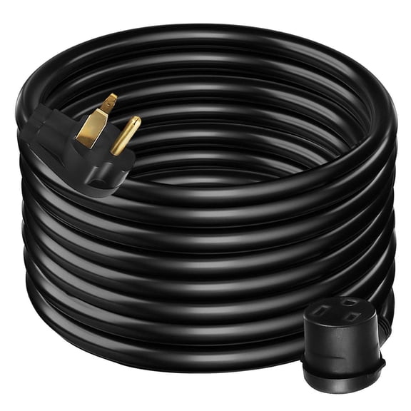 Welder Extension Cord 30 Amp 50ft, 10/3 AWG, NEMA 6-50P, Heavy Duty 7500W STW Generator Cord for MIG TIG Plasma, Outdoor Use