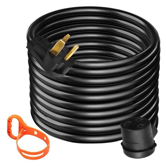 Welder Extension Cord 40 Amp 25ft 250V - 8 Gauge Heavy Duty Welding Power Cord, NEMA 6-50 Plug for MIG, TIG, Plasma & Lincoln Welders