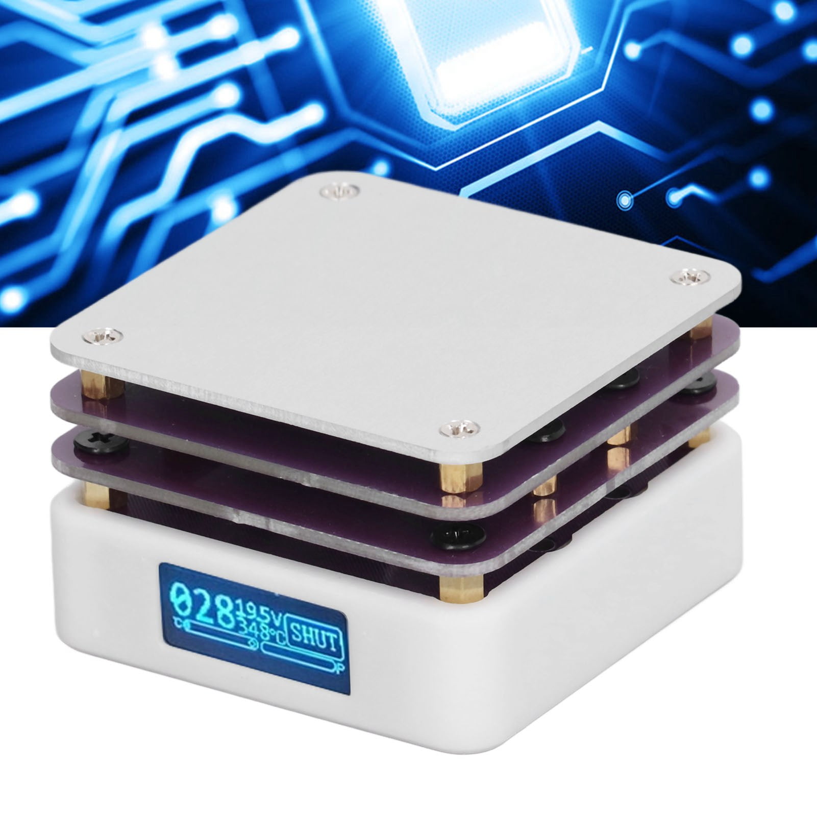 Welder Hot Plate, Thermostat Mini Time Saving USB Type C Interface