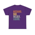 thumbnail image 1 of Welder Husband Dad Shirt Gifts Tshirt Crew Neck Short Sleeve, 1 of 2