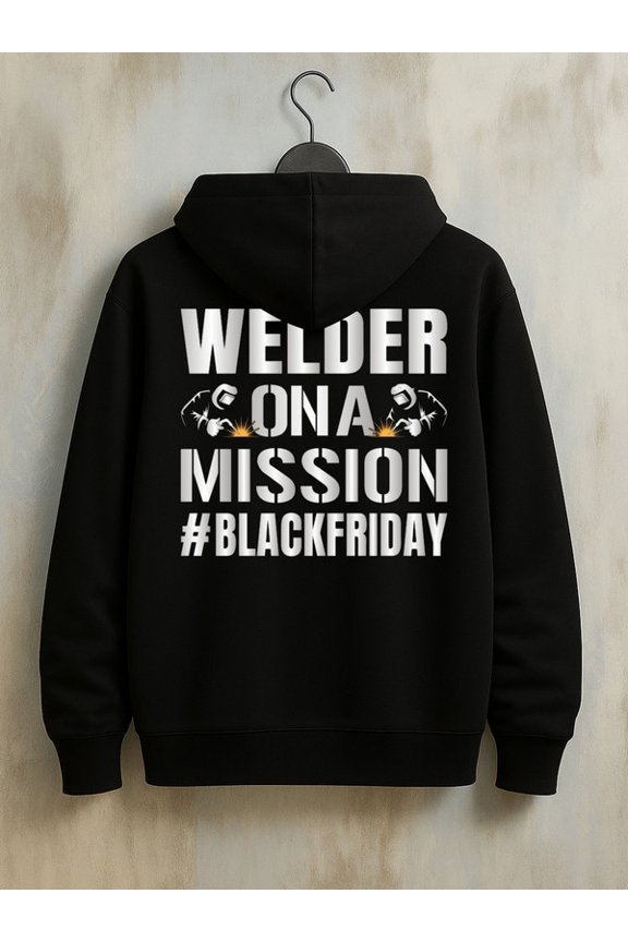 Welder Mission sweatshirt games men funny hoodies black Regular Fit, All-Season Casual Wear, Ideal Gift spring casual comfortable graphic funny joy interesting Casual Unisex hoodie