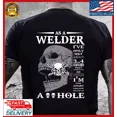 thumbnail image 1 of Welder Shirt , Welding T-Shirt , Welder Gift For Dad - Mens , Gifts For Welders Unisex S-5XL Hot Trending Shirt, Vintage Birthday Gift, 1 of 3