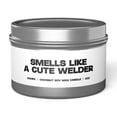 thumbnail image 1 of Welder Tin Candle Gift Decor Vanilla Coffee Scented, 1 of 5