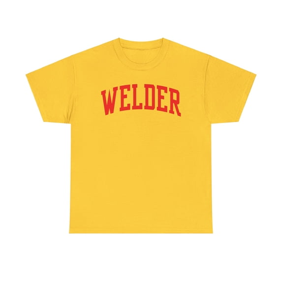Welder Welding Shirt Gifts Tshirt Tee Crew Neck