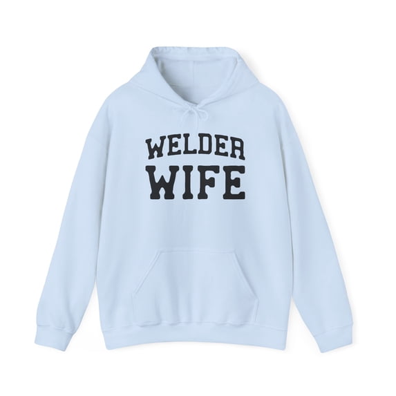 Welder Welding Wife Husband Wedding Hoodie, Gifts, Hooded Sweatshirt