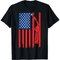 thumbnail image 1 of Welder Worker July 4 Metal Welding Blacksmithing US Flag T-Shirt, 1 of 4