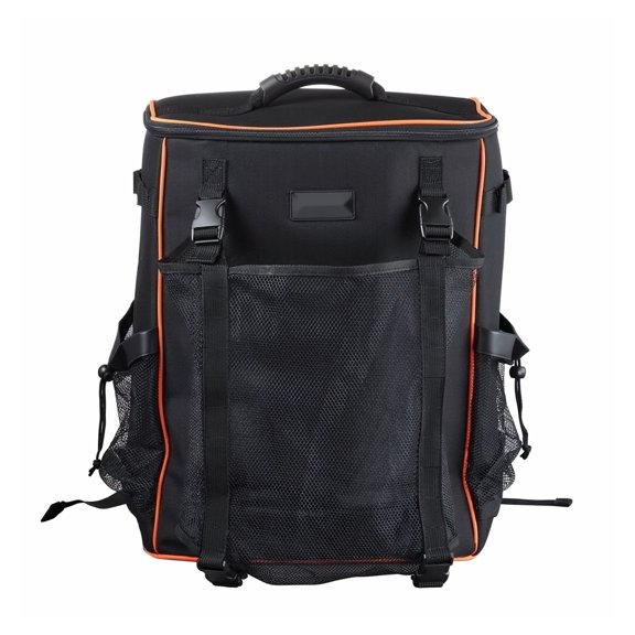 Welding Backpack 33L - Welder Gear Bag with Insulated Cooler & Helmet Holder - 600D Polyester Tool Storage for Welding, Camping, Hiking