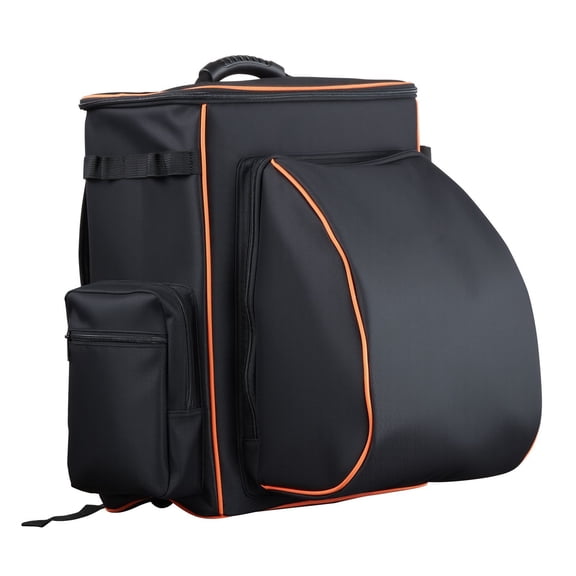 Welding Backpack 35.6 Liter Capacity 600D Polyester Helmet Carrier Tool Bag Multipurpose for Camping Hiking Workshop