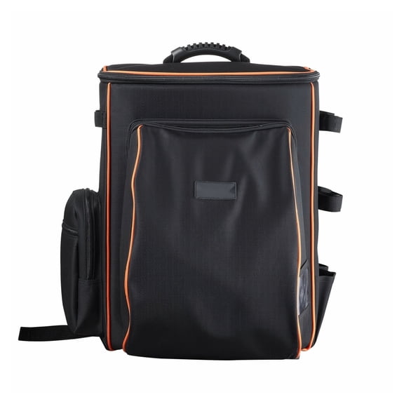 Welding Backpack 35.6L Welder Tool Bag, 600D Polyester, Helmet Holder, Heavy Duty Work Backpack for Welding Gear and Tools