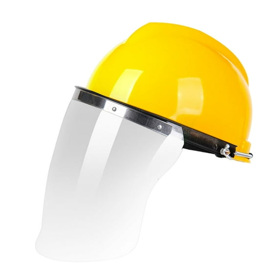Welding Cap Large View Heat Resistant Professional Aluminum Bracket PC Lens Face Clear